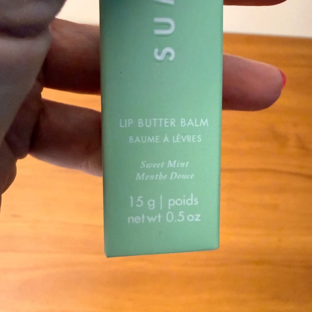 Summer Fridays Lip Butter Balm Sweet Mint 0.5oz Vegan Hydrating Lip Treatment